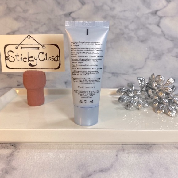 Estee Lauder Perfectly Clean Foam Cleanser-Purifying Mask Lotion, NEW -Mini 30ml - Picture 2 of 7